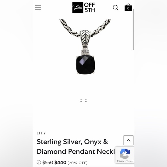 Balissima by EFFY® Onyx and Diamo - Picture 2 of 4